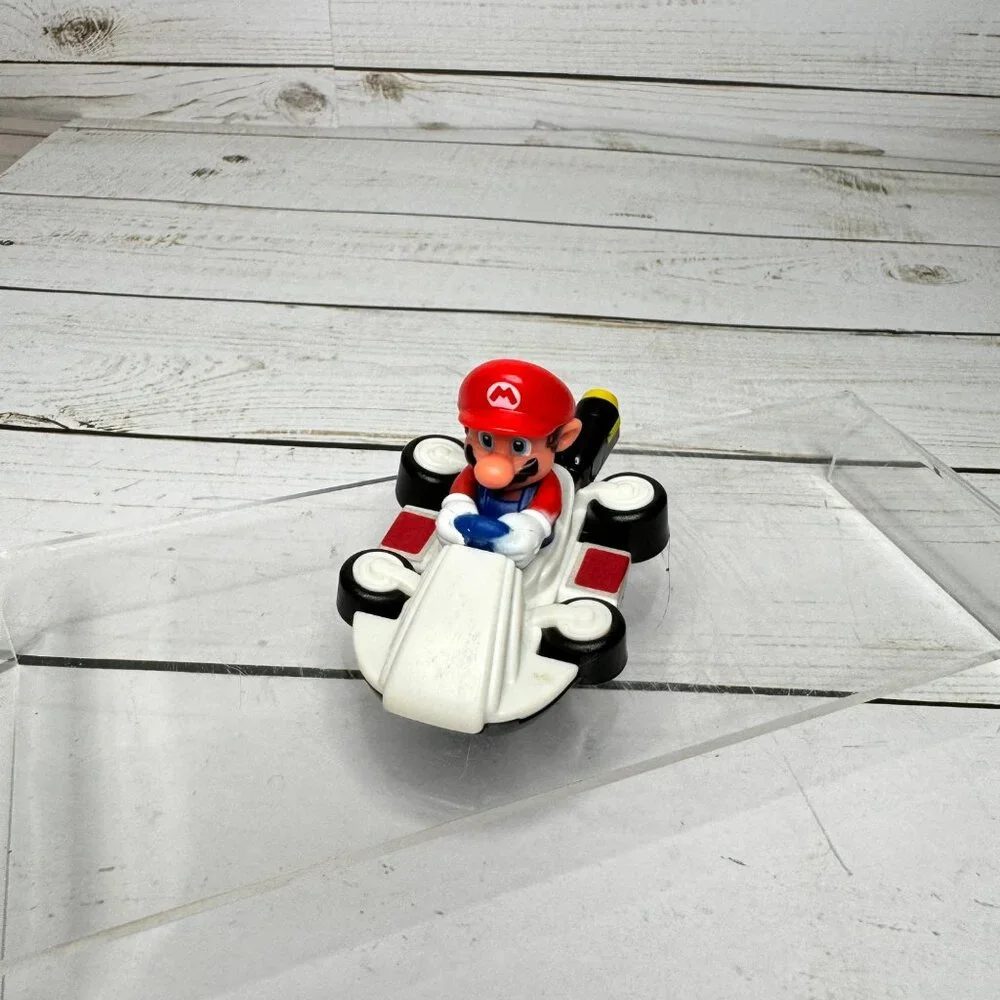 Mario & Luigi Kart Pull Back Cars Nintendo‎ McDonald's Happy Meal Toys Vintage